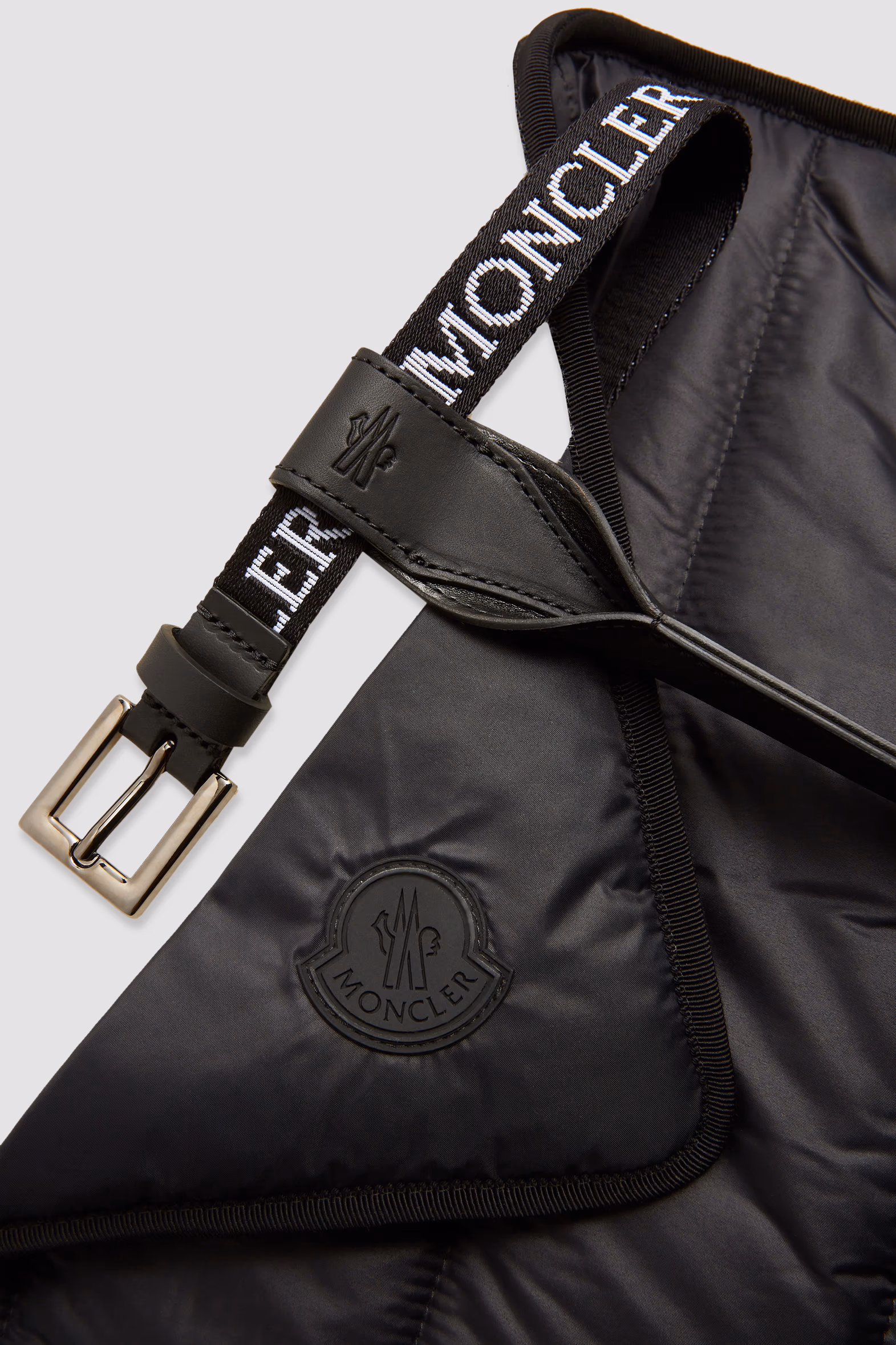 Teddy Dog Blanket Gender Neutral Beige & Black Moncler 3